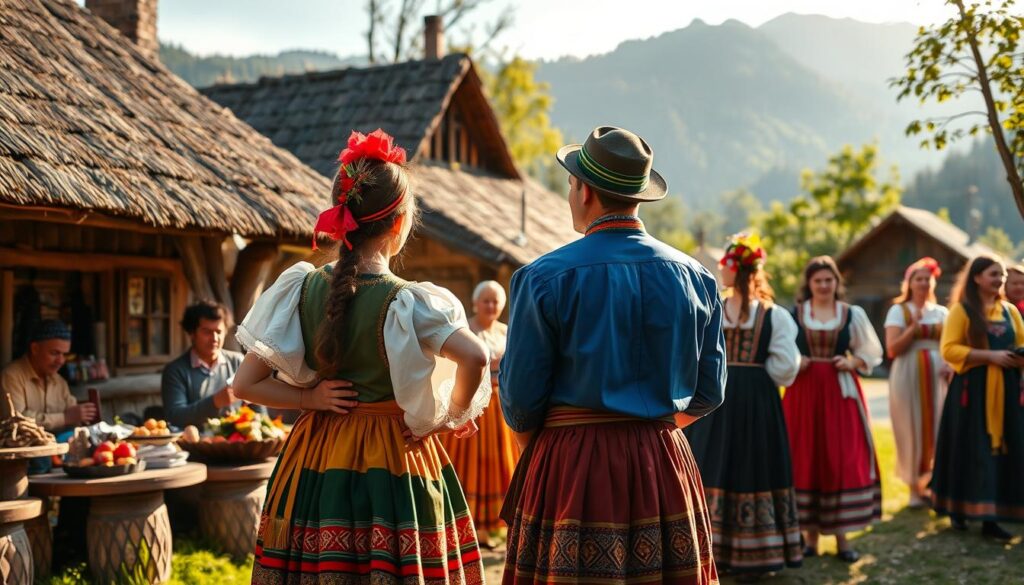 Traditionelle rumänische Kultur